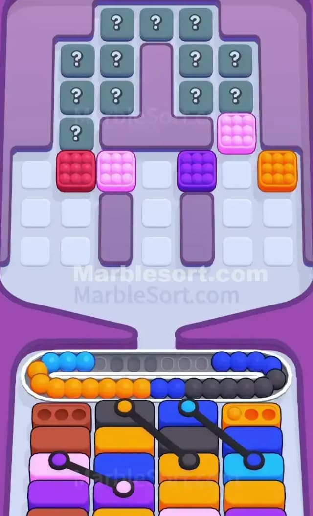 Marble Sort Level 552 Solution 1