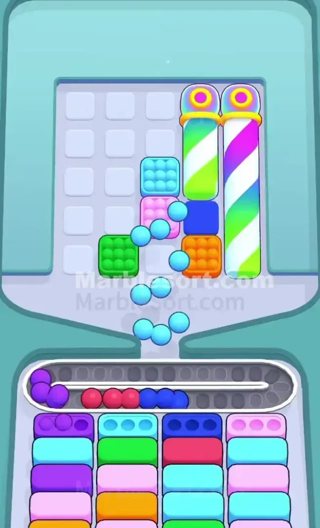 Marble Sort Level 342 Solution 2