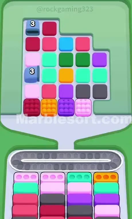 Marble Sort Level 27 Gameplay