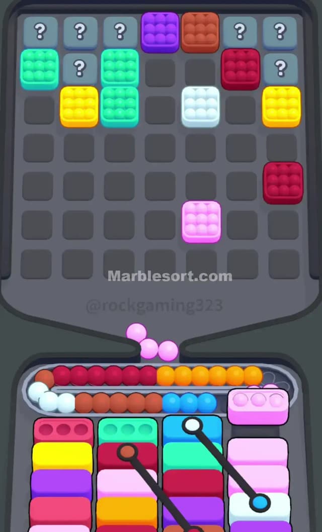 Marble Sort Level 130 Solution 2