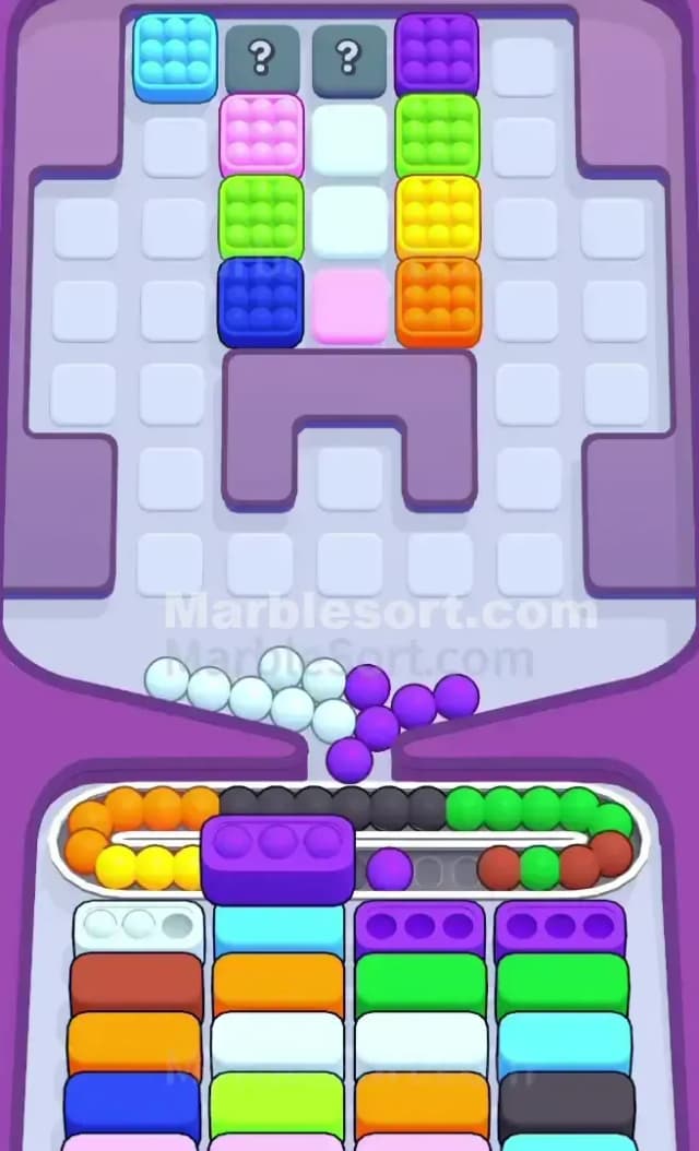 Marble Sort Level 636 Solution 2