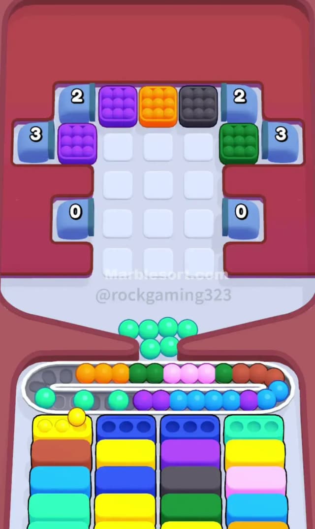 Marble Sort Level 222 Solution 2