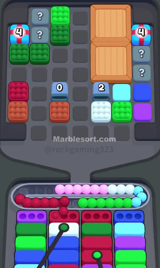 Marble Sort Level 230 Solution 1