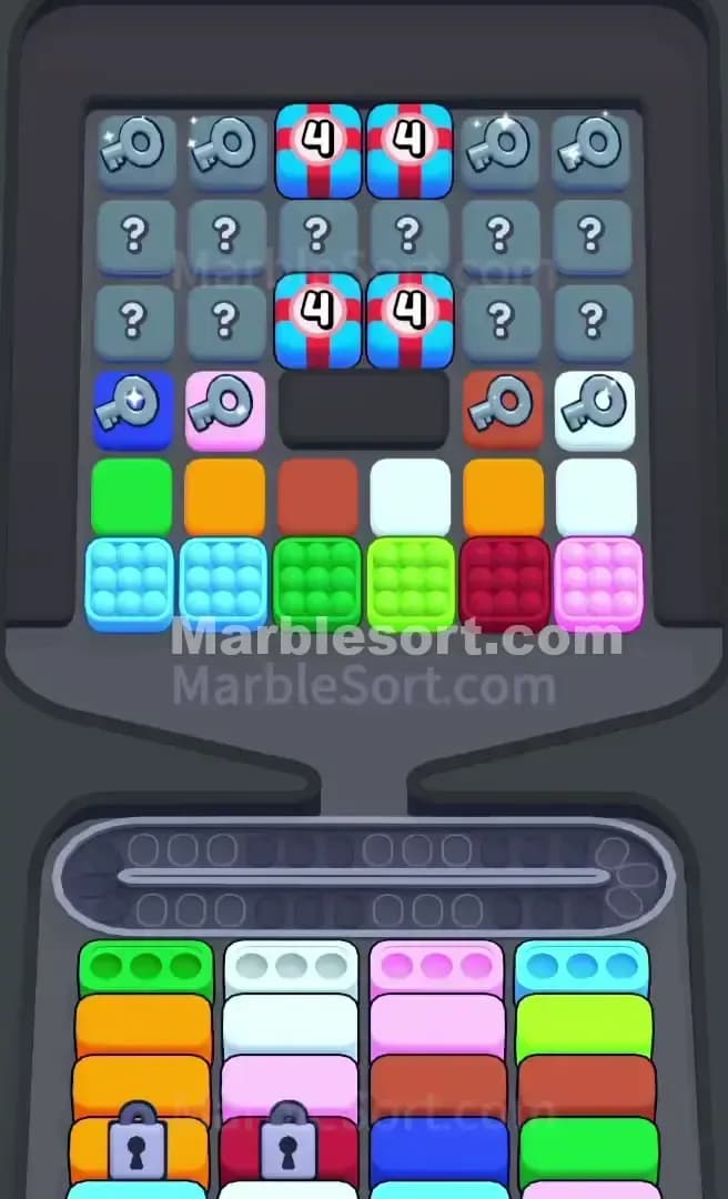 Marble Sort Level 327 Screenshot