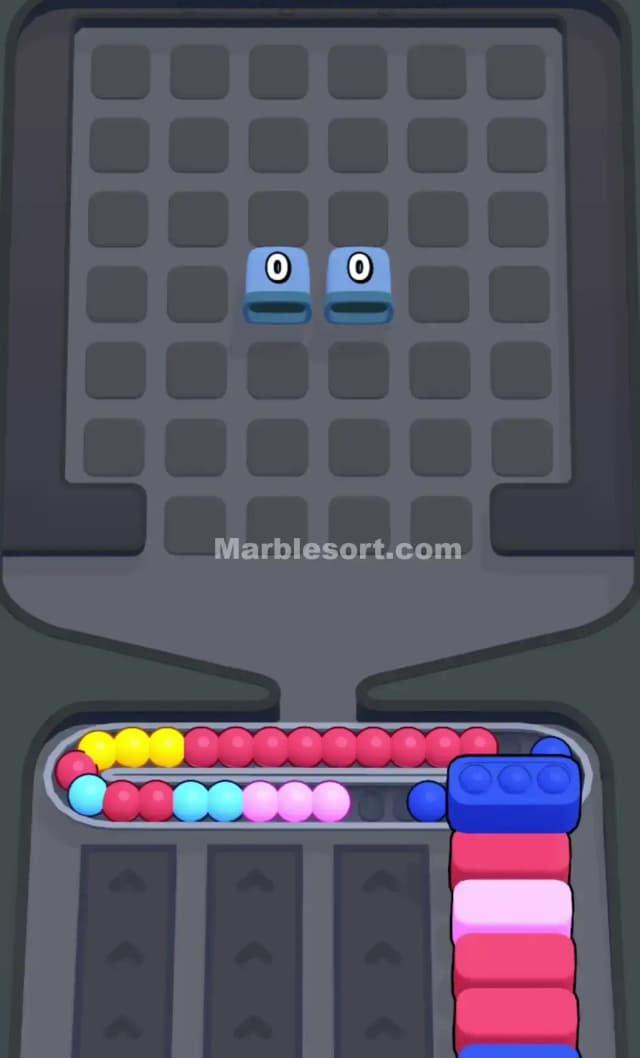 Marble Sort Level 64 Solution 3