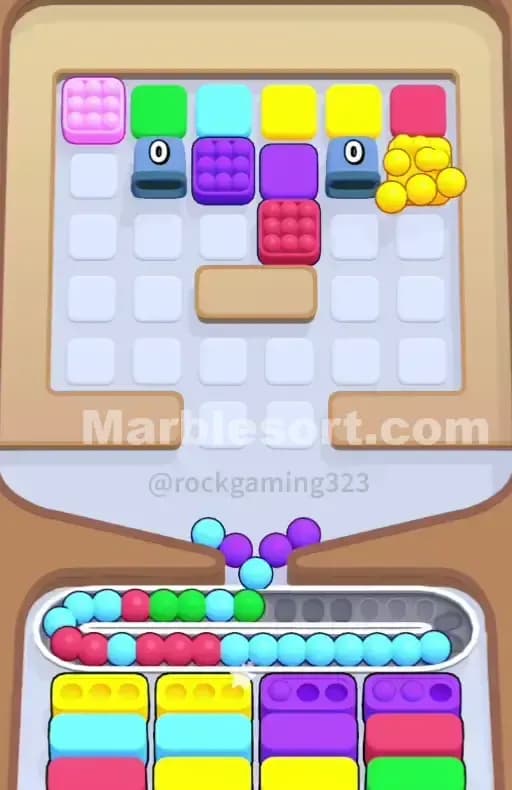 Marble Sort Level 281 Solution 2