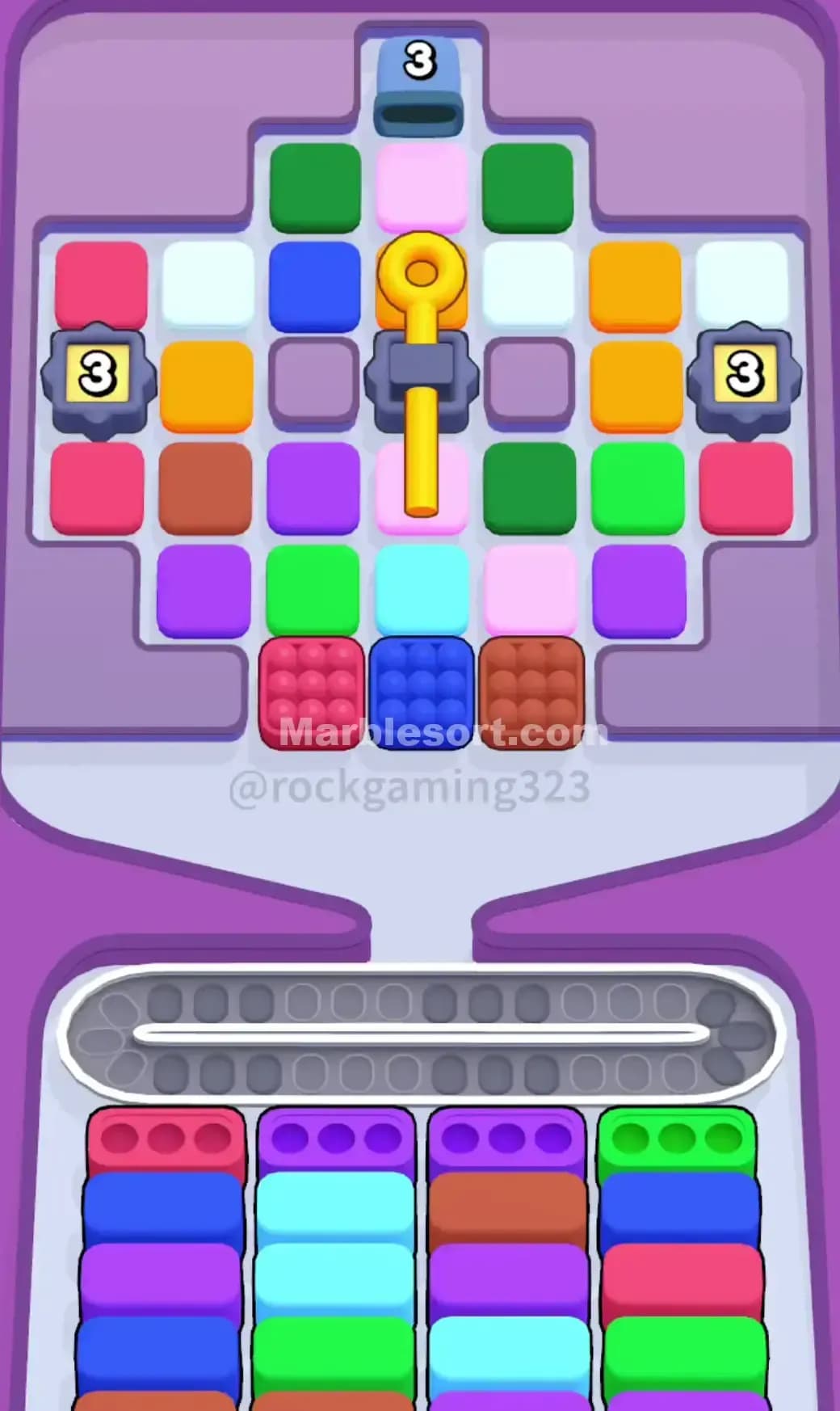 Marble Sort Level 328 Screenshot