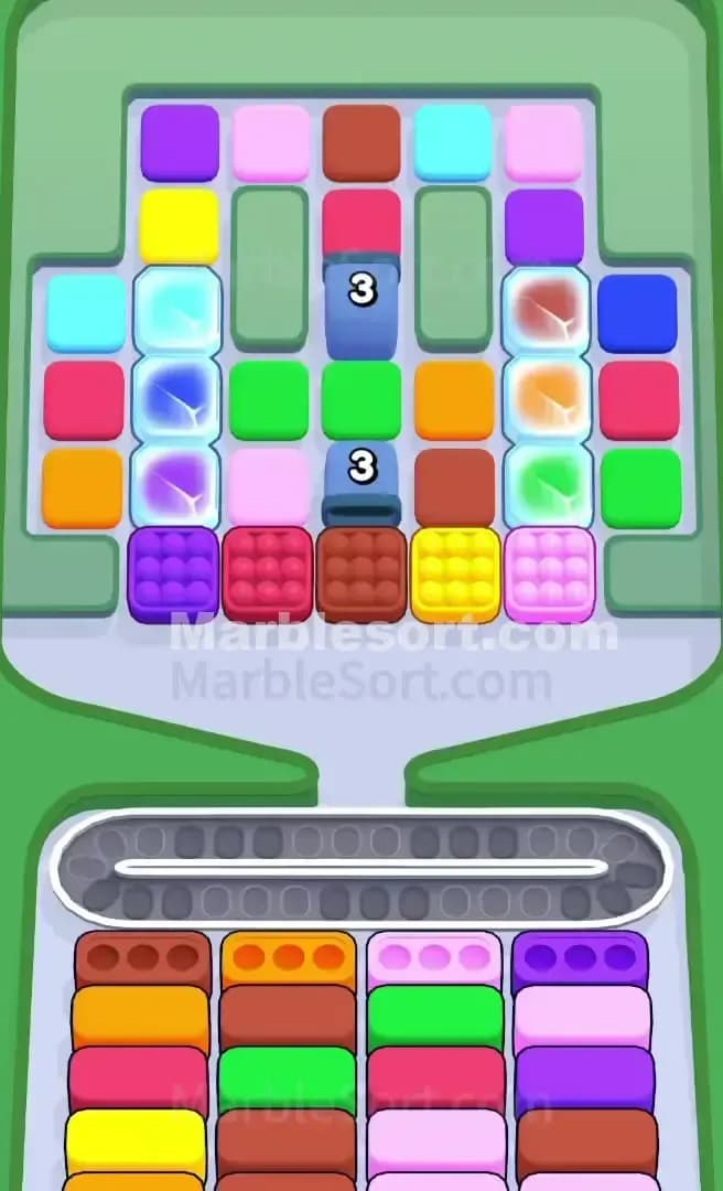 Marble Sort Level 412 Screenshot