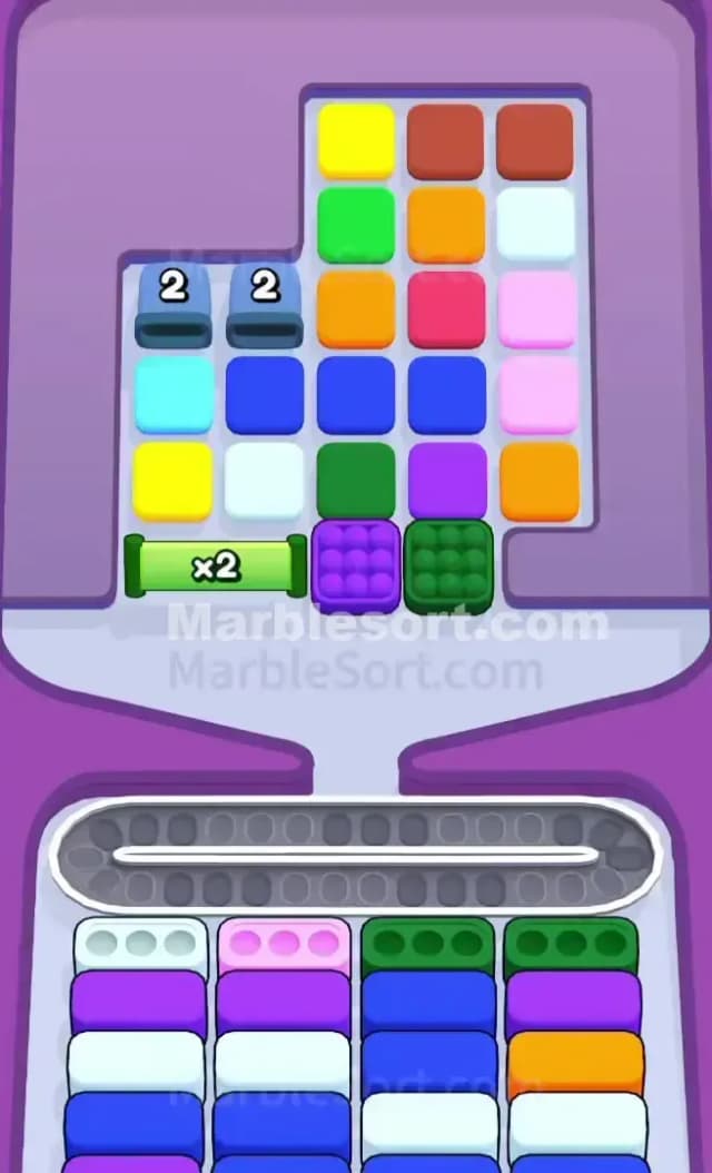 Marble Sort Level 326 Gameplay