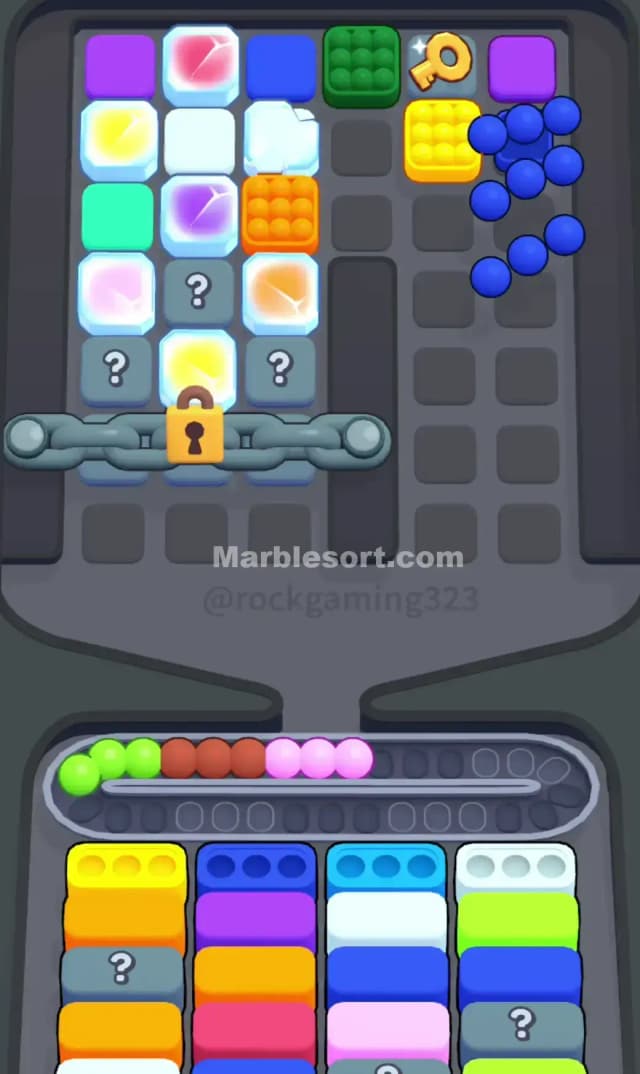 Marble Sort Level 257 Solution 1