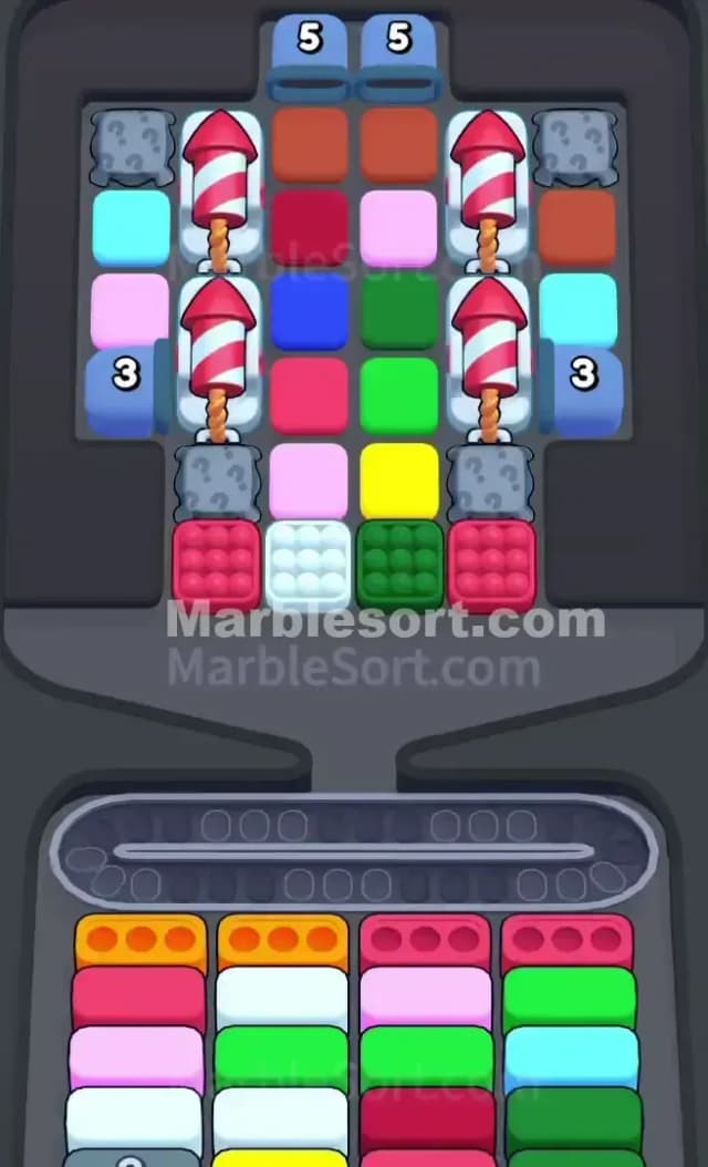 Marble Sort Level 587 Gameplay