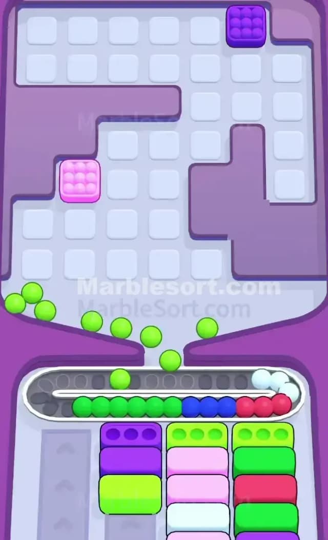 Marble Sort Level 483 Solution 3