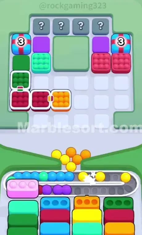 Marble Sort Level 109 Solution 1
