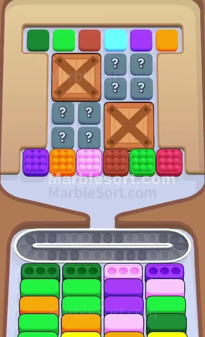 Marble Sort Level 285 Screenshot