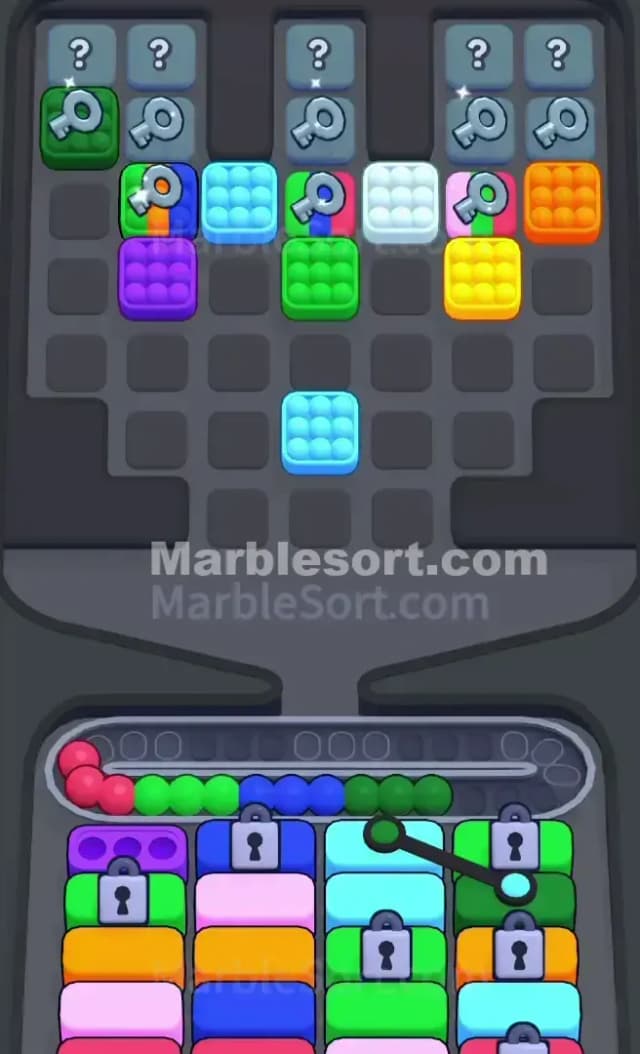 Marble Sort Level 554 Solution 1