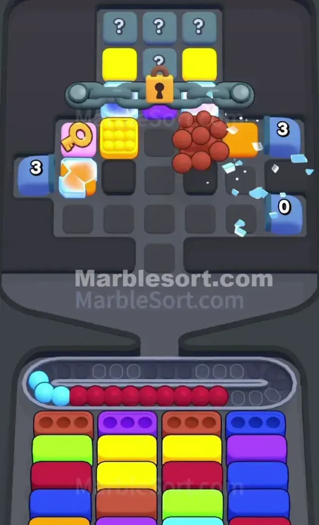 Marble Sort Level 370 Solution 1