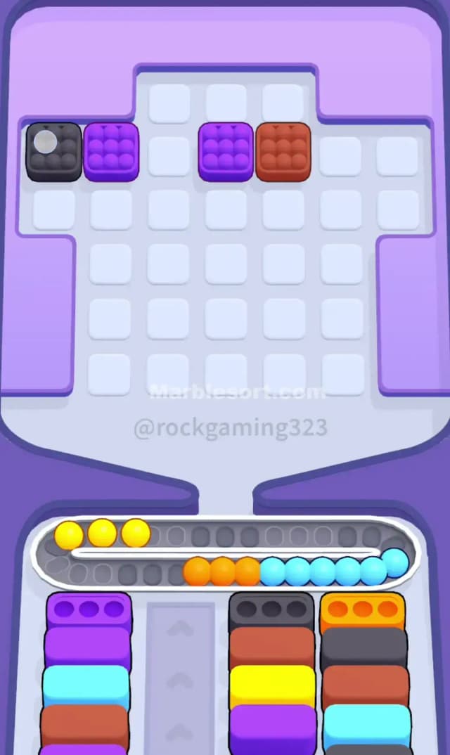 Marble Sort Level 372 Solution 3