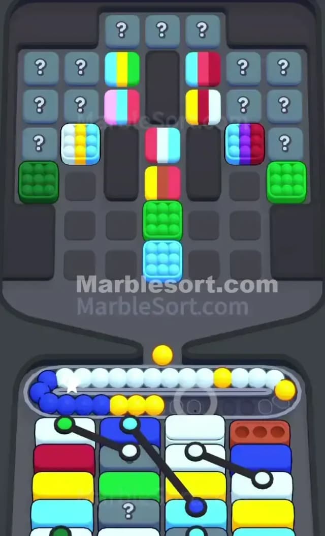 Marble Sort Level 494 Solution 1
