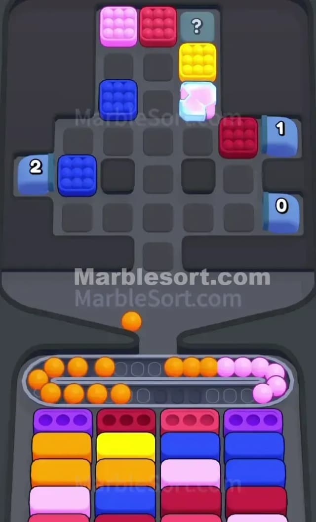 Marble Sort Level 370 Solution 2