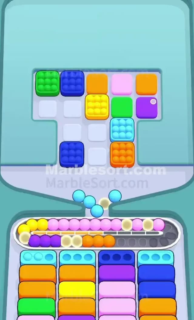 Marble Sort Level 422 Solution 1