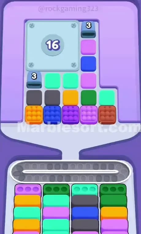 Marble Sort Level 62 Gameplay