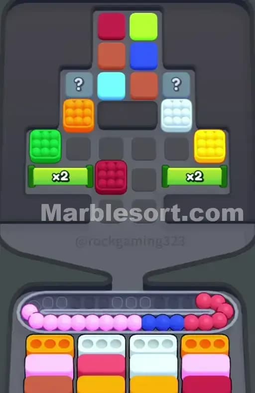 Marble Sort Level 377 Solution 1