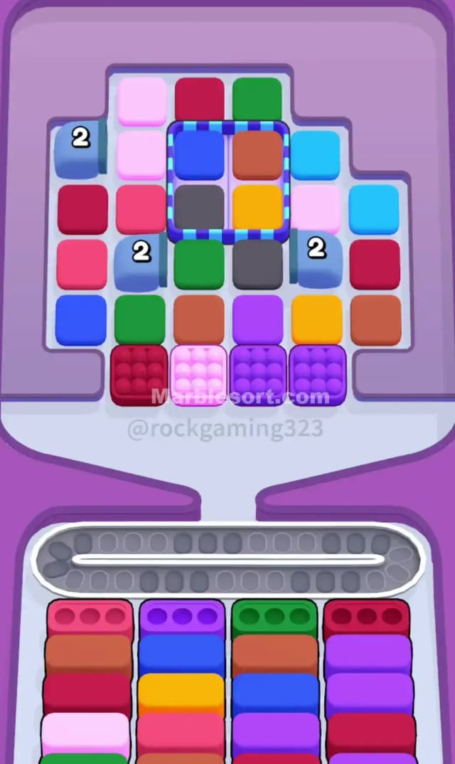 Marble Sort Level 326 Gameplay
