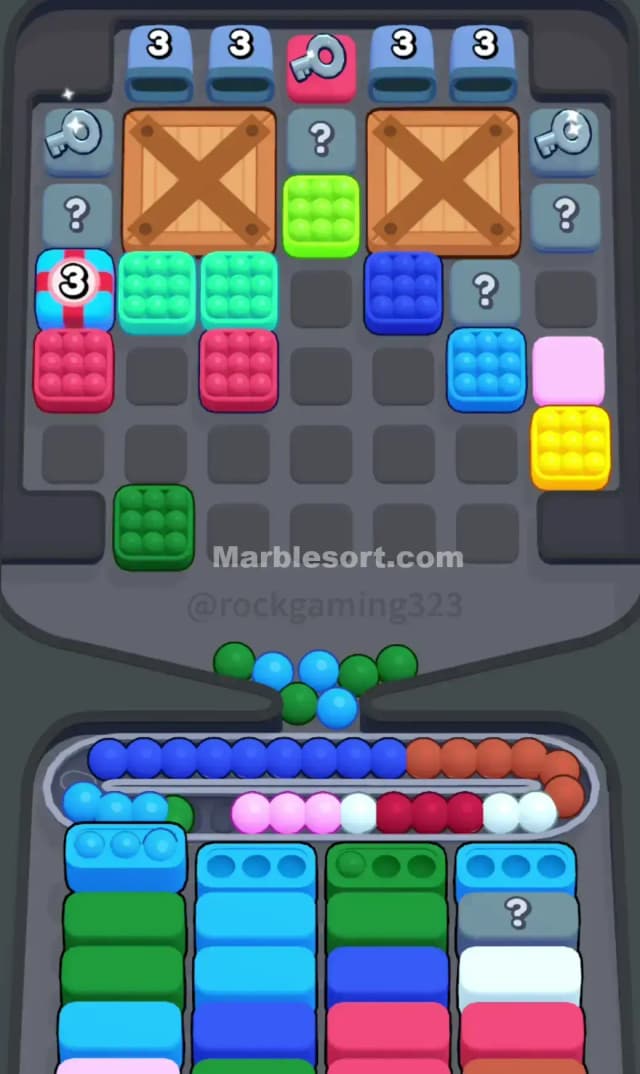 Marble Sort Level 280 Solution 1