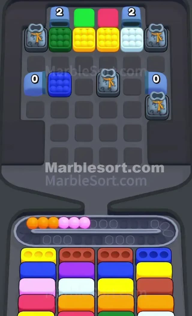 Marble Sort Level 224 Solution 2