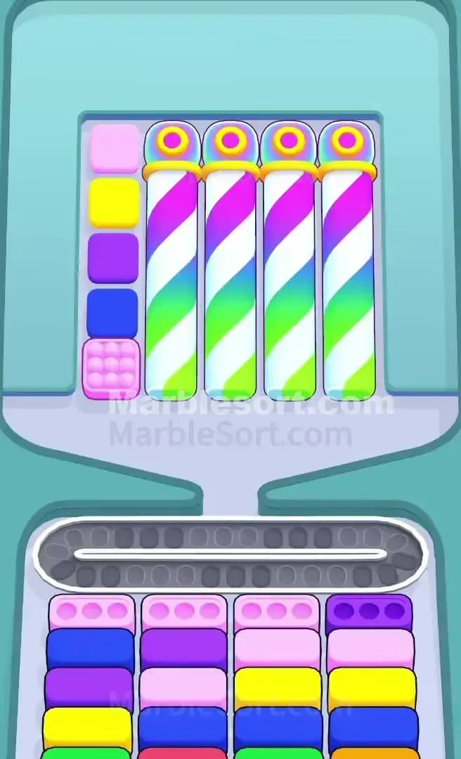Marble Sort Level 342 Screenshot