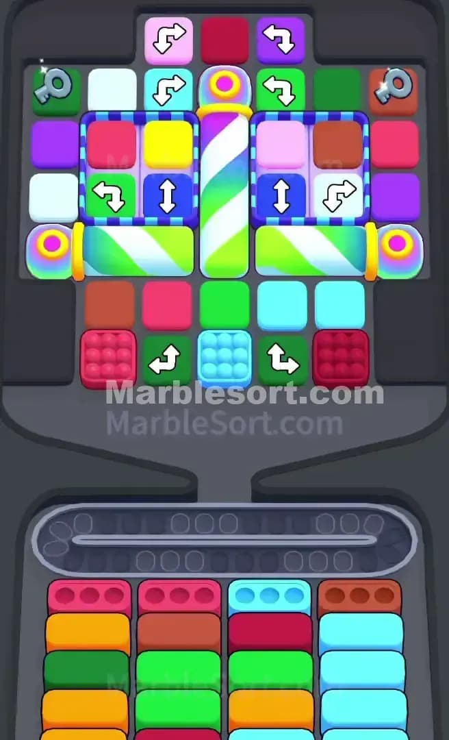 Marble Sort Level 630 Screenshot