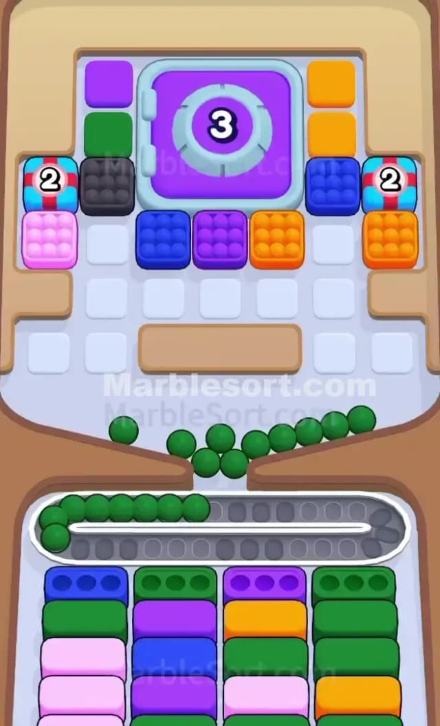Marble Sort Level 669 Solution 1