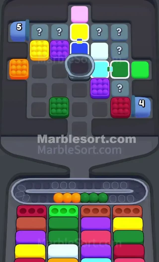 Marble Sort Level 727 Solution 1