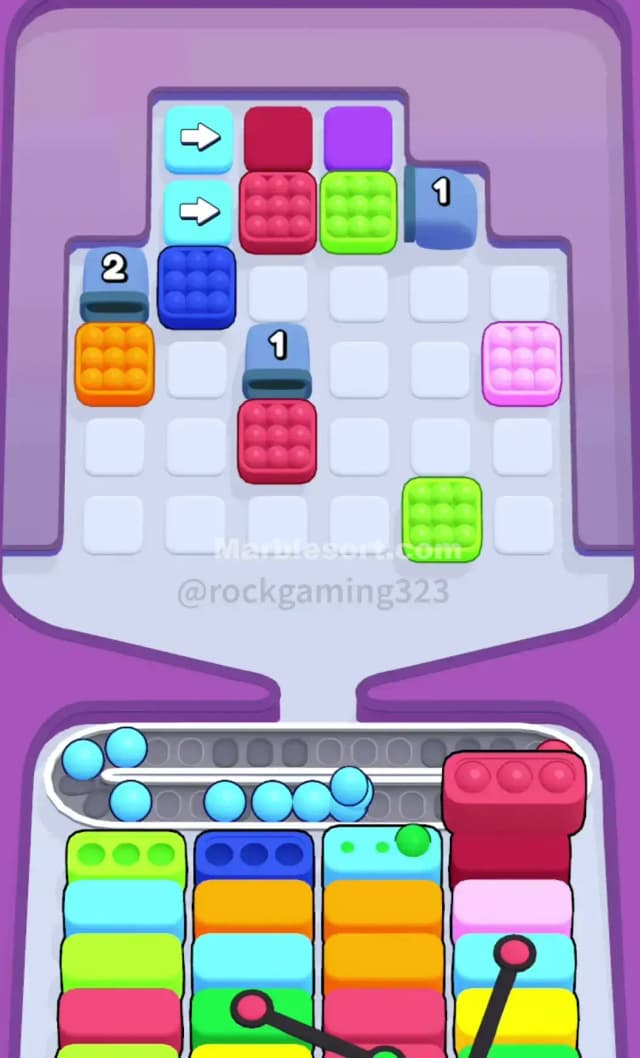 Marble Sort Level 176 Solution 2