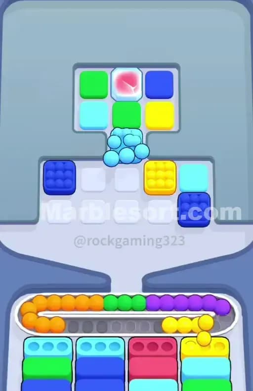 Marble Sort Level 241 Solution 1
