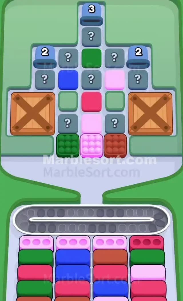 Marble Sort Level 572 Gameplay
