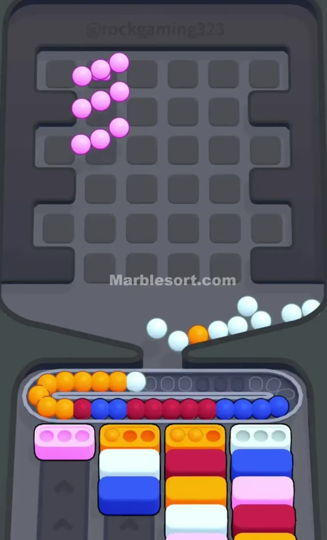 Marble Sort Level 107 Solution 3