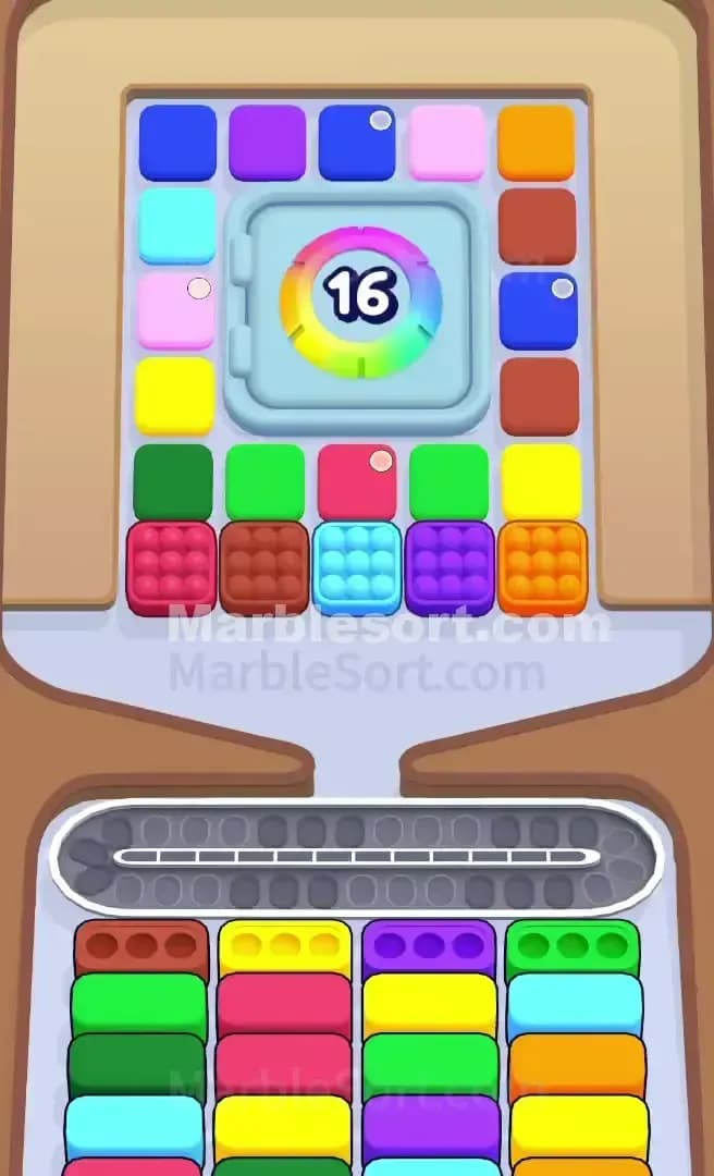 Marble Sort Level 508 Screenshot