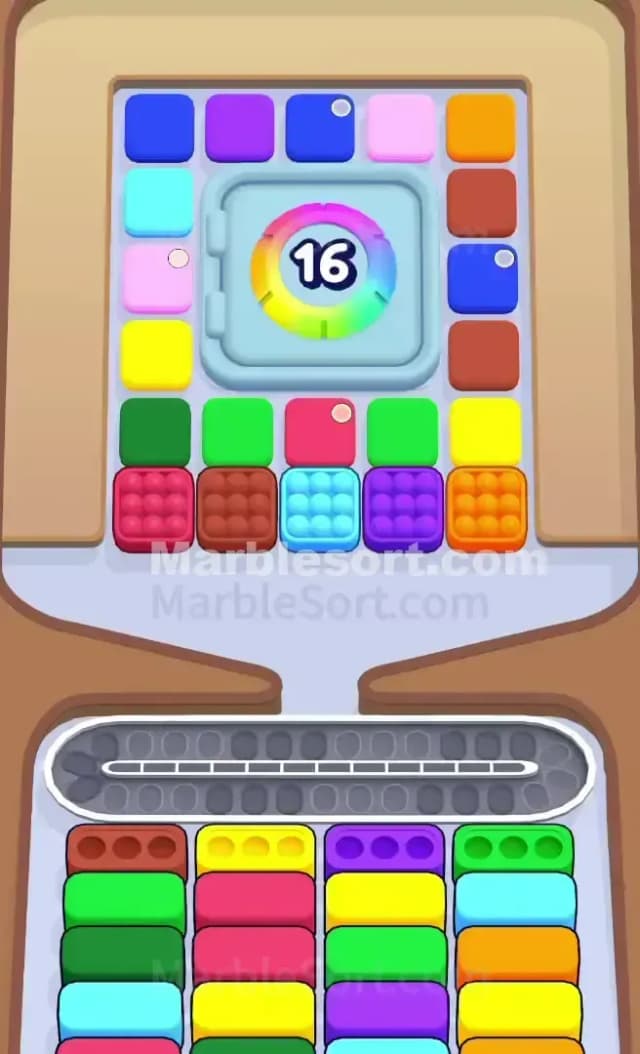Marble Sort Level 508 Gameplay