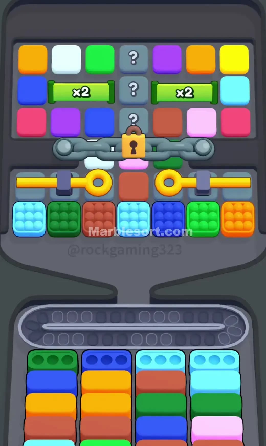 Marble Sort Level 357 Screenshot