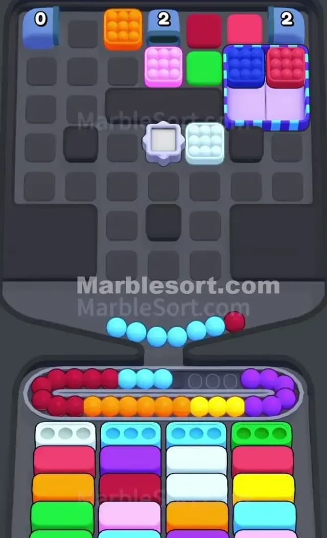 Marble Sort Level 474 Solution 2