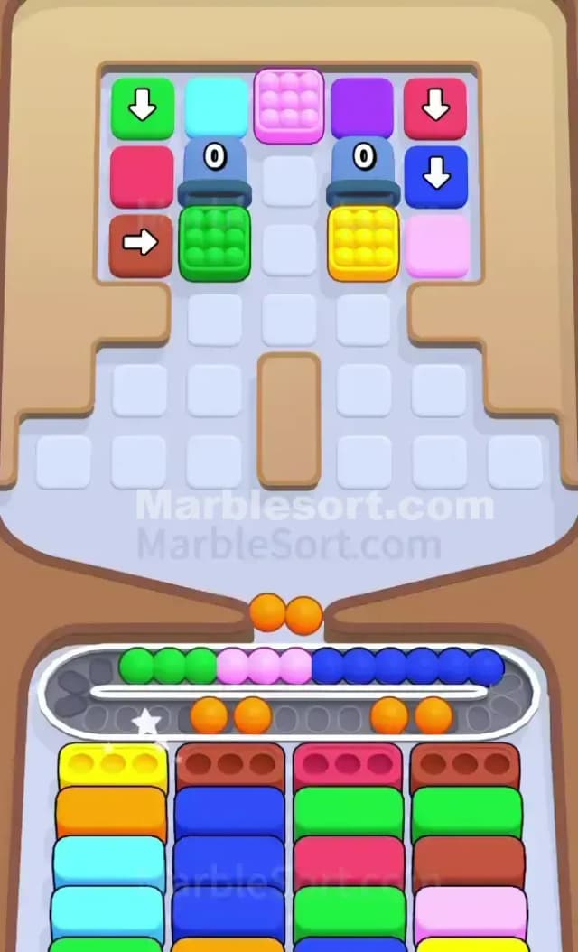 Marble Sort Level 665 Solution 2