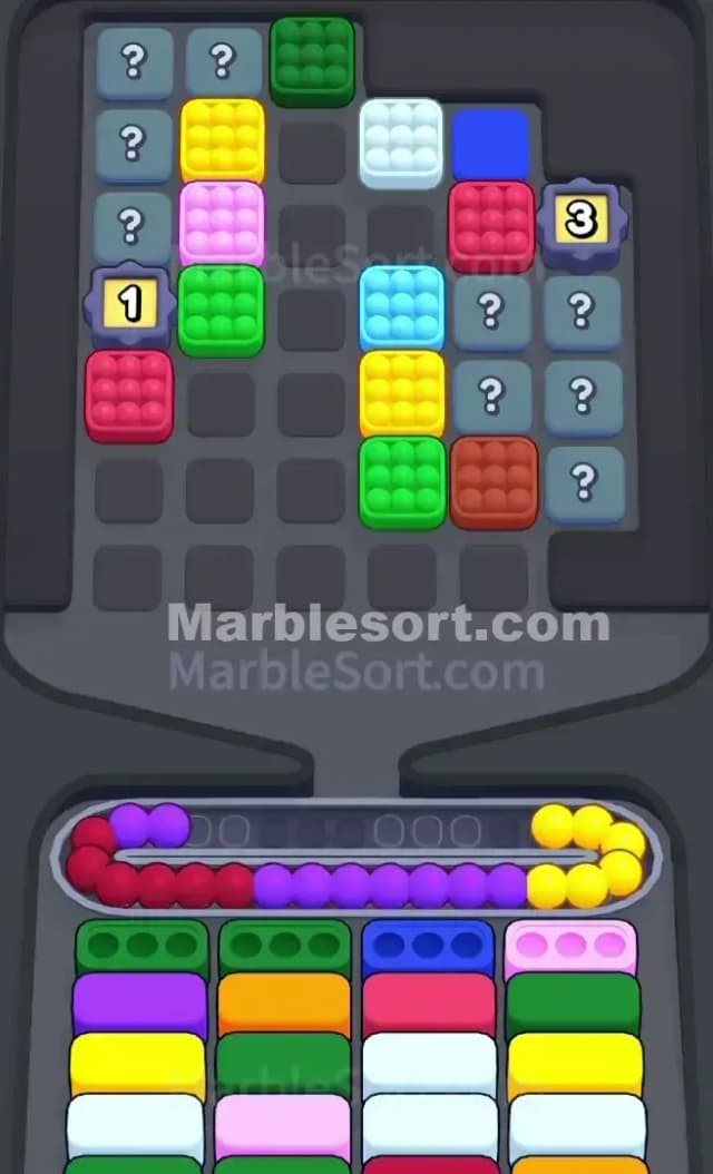Marble Sort Level 304 Solution 1