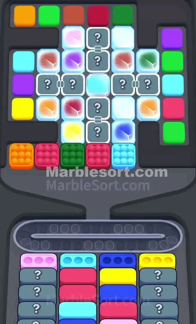 Marble Sort Level 667 Screenshot
