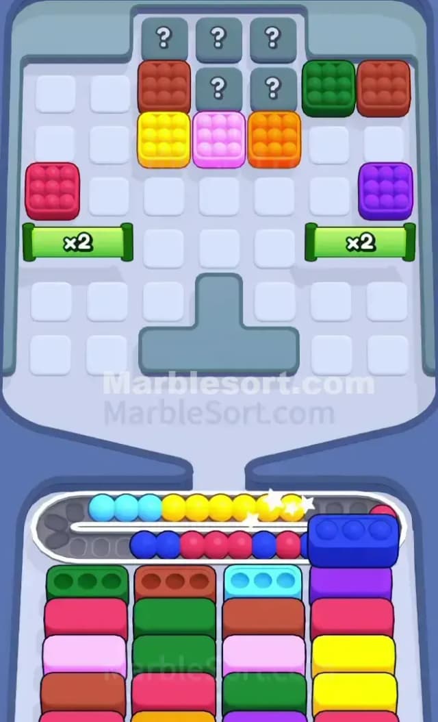 Marble Sort Level 316 Solution 2