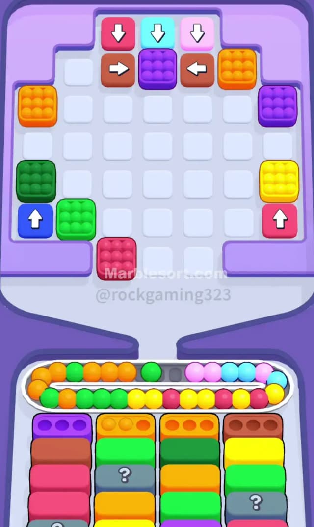 Marble Sort Level 218 Solution 2