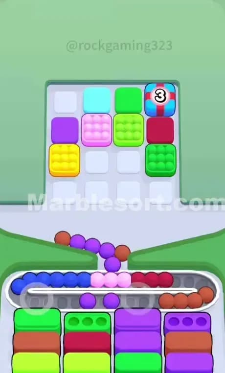 Marble Sort Level 101 Solution 1
