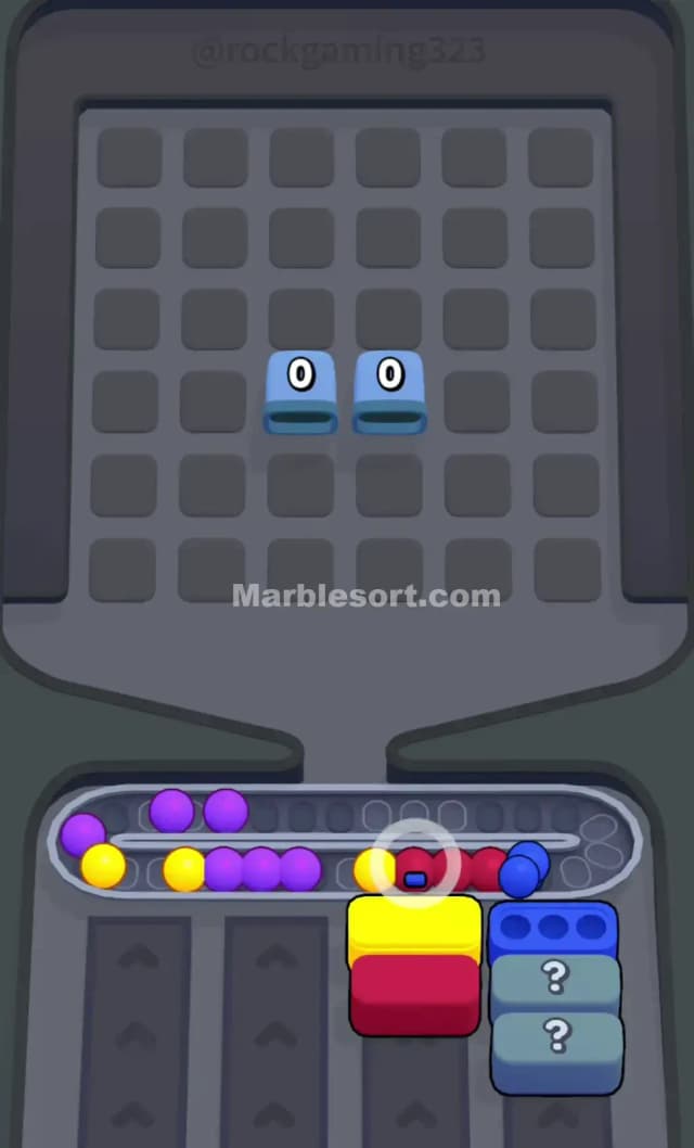Marble Sort Level 35 Solution 3