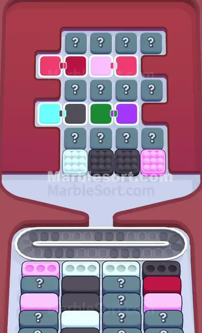 Marble Sort Level 611 Screenshot