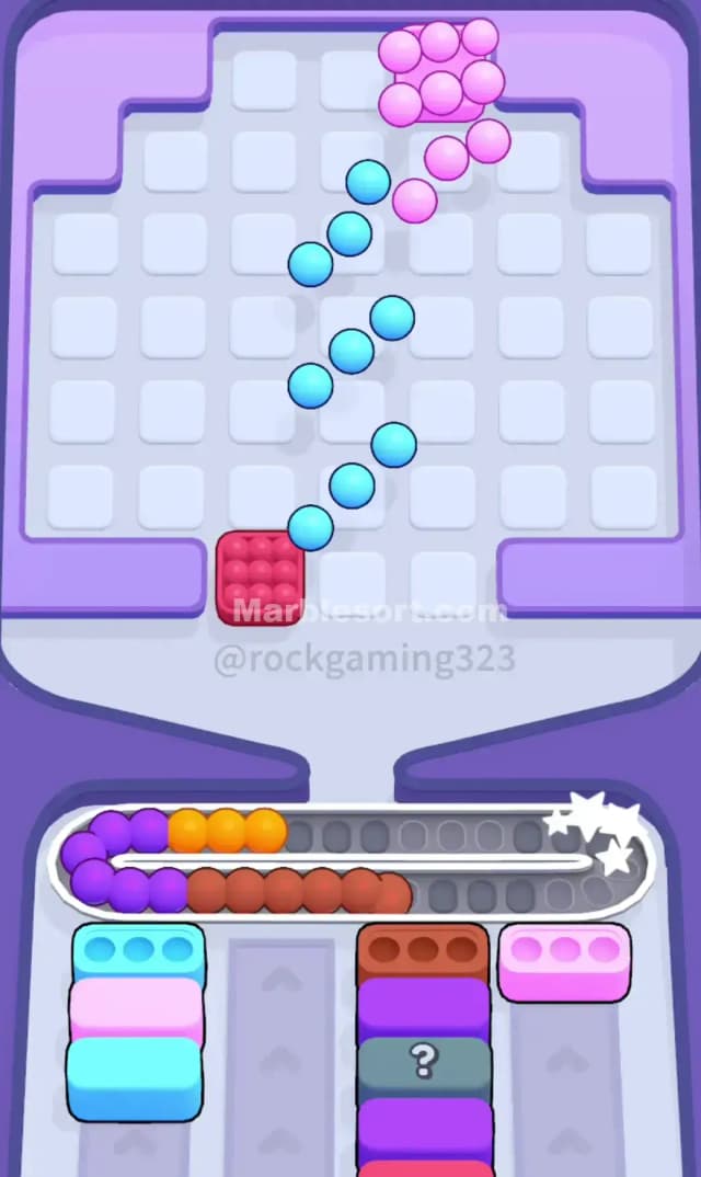 Marble Sort Level 218 Solution 3